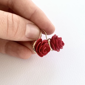 Cercei Roses - bijuterii - cercei - cercei candelabru - Artynos.ro