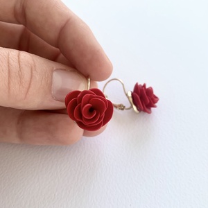 Cercei Roses - bijuterii - cercei - cercei candelabru - Artynos.ro