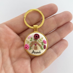 Breloc ACASA - geantă și husă - accesorii genți - breloc - Artynos.ro