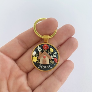 Breloc ACASA - geantă și husă - accesorii genți - breloc - Artynos.ro