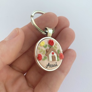 Breloc ACASA - geantă și husă - accesorii genți - breloc - Artynos.ro