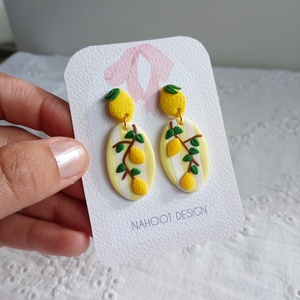 Cercei Lemons - bijuterii - cercei - cercei agățați - Artynos.ro