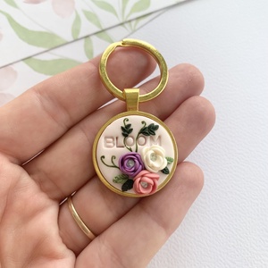Breloc BLOOM - geantă și husă - accesorii genți - breloc - Artynos.ro