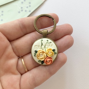 Breloc BLOOM - geantă și husă - accesorii genți - breloc - Artynos.ro