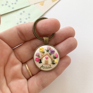 Breloc Acasa - geantă și husă - accesorii genți - breloc - Artynos.ro