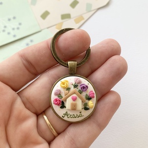 Breloc Acasa - geantă și husă - accesorii genți - breloc - Artynos.ro
