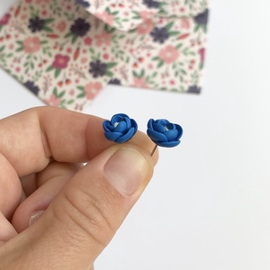 Cercei Electric Blue - bijuterii - cercei - cercei agățați - Artynos.ro