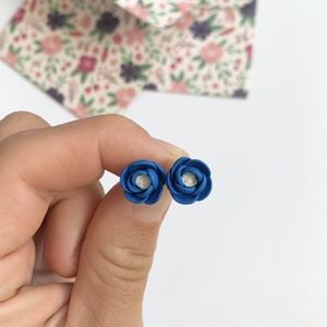 Cercei Electric Blue - bijuterii - cercei - cercei agățați - Artynos.ro