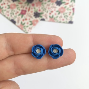 Cercei Electric Blue - bijuterii - cercei - cercei agățați - Artynos.ro