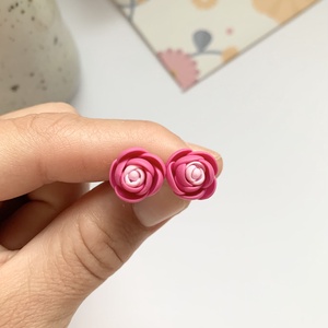Cercei Little Roses - bijuterii - cercei - cercei agățați - Artynos.ro