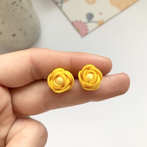 Cercei Little Roses - bijuterii - cercei - cercei agățați - Artynos.ro