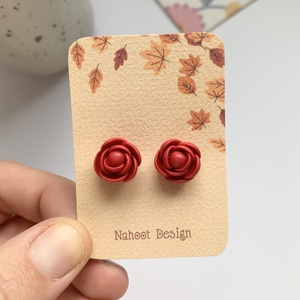Cercei Little Roses - bijuterii - cercei - cercei agățați - Artynos.ro