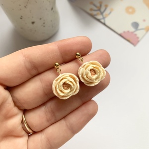 Cercei Roses - bijuterii - cercei - cercei agățați - Artynos.ro
