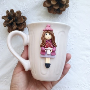 Accesoriu Fall Mug, Accesorii de Craciun, Cadou tematic de Mos Craciun, decoratiuni, Cadouri de Mos Craciun, , Cana decorata cu elemente modelate manual din lut polimeric. Un cadou ideal pentru cititori.

Capac..., ARTYNOS