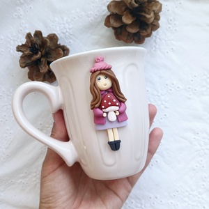 Accesoriu Fall Mug - accesorii de crăciun - cadou tematic de moș crăciun, decorațiuni - cadouri de moș crăciun - Artynos.ro