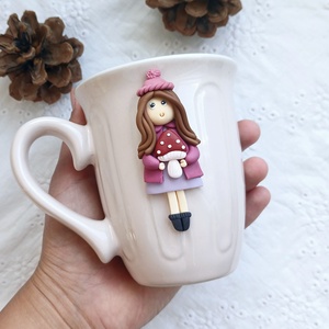 Accesoriu Fall Mug - accesorii de crăciun - cadou tematic de moș crăciun, decorațiuni - cadouri de moș crăciun - Artynos.ro