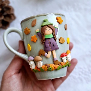 Accesoriu Fall Mug - accesorii de crăciun - cadou tematic de moș crăciun, decorațiuni - cadouri de moș crăciun - Artynos.ro