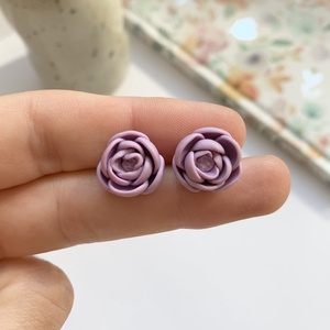 Cercei Purple Flowers - Artynos.ro