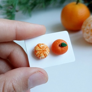 Cercei Mandarine - crăciun - cadouri de moș crăciun - cadouri de moș crăciun - Artynos.ro