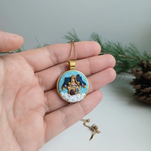 Colier Craciun - crăciun - cadouri de moș crăciun - cadouri de moș crăciun - Artynos.ro