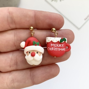 Cercei Mos Craciun - crăciun - cadouri de moș crăciun - cadouri de moș crăciun - Artynos.ro