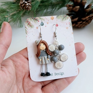 Cercei Winter - crăciun - cadouri de moș crăciun - cadouri de moș crăciun - Artynos.ro