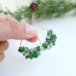 Cercei Holiday - crăciun - cadouri de moș crăciun - cadouri de moș crăciun - Artynos.ro