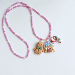 Colier Turtă Dulce - crăciun - cadouri de moș crăciun - cadouri de moș crăciun - Artynos.ro