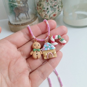 Colier Turtă Dulce - crăciun - cadouri de moș crăciun - cadouri de moș crăciun - Artynos.ro