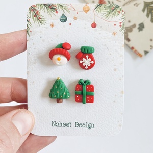  Set cercei Happy Christmas - crăciun - cadouri de moș crăciun - cadouri de moș crăciun - Artynos.ro