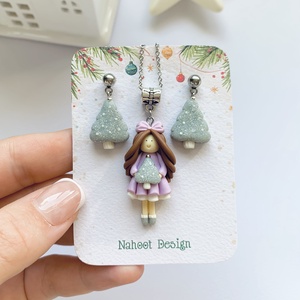  Set cercei si colier Winter Feeria - Artynos.ro