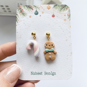 Cercei Gingerbread Feeria - Artynos.ro