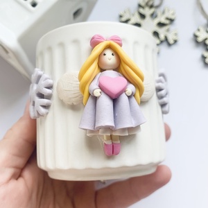 Suport lumanare Angelic Fairy - crăciun - cadouri de moș crăciun - cadouri de moș crăciun - Artynos.ro