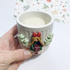 Suport lumanare Winter Wonderland - crăciun - cadouri de moș crăciun - cadouri de moș crăciun - Artynos.ro