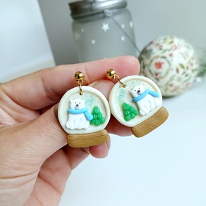 Cercei Globuri - crăciun - cadouri de moș crăciun - cadouri de moș crăciun - Artynos.ro