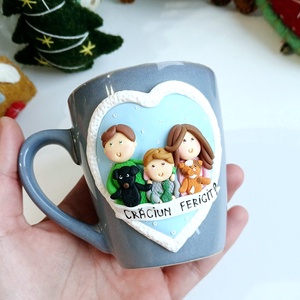 Accesoriu cana personalizată - crăciun - cadouri de moș crăciun - cadouri de moș crăciun - Artynos.ro