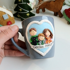 Accesoriu cana personalizată - crăciun - cadouri de moș crăciun - cadouri de moș crăciun - Artynos.ro