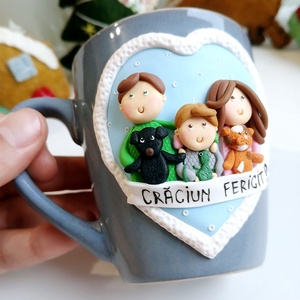 Accesoriu cana personalizată - crăciun - cadouri de moș crăciun - cadouri de moș crăciun - Artynos.ro