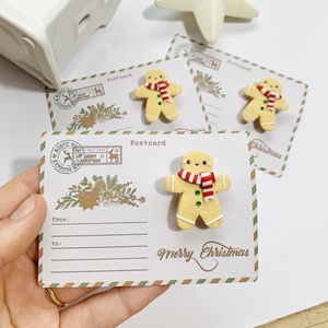 Brosa Gingerbread man - crăciun - cadouri de moș crăciun - cadouri de moș crăciun - Artynos.ro