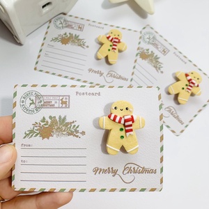 Brosa Gingerbread man - crăciun - cadouri de moș crăciun - cadouri de moș crăciun - Artynos.ro