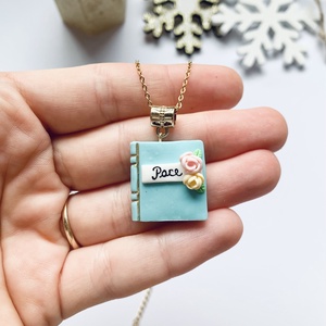 Colier Pace - crăciun - cadouri de moș crăciun - cadouri de moș crăciun - Artynos.ro