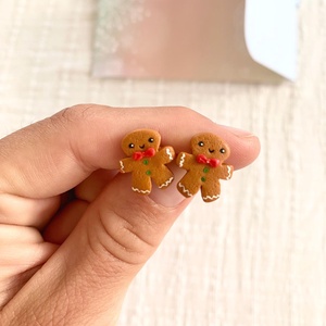 Cercei Oameni de turta dulce - crăciun - cadouri de moș crăciun - cadouri de moș crăciun - Artynos.ro