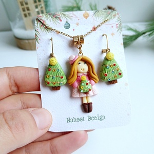  Set cercei si colier , Craciun, Cadouri de Mos Craciun, Cadouri de Mos Craciun, , ARTYNOS