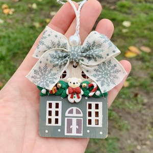 Decoratiune pentru brad Acasa, Craciun, Cadouri de Mos Craciun, Cadouri de Mos Craciun, , ARTYNOS