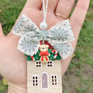 Decoratiune pentru brad Acasa - crăciun - cadouri de moș crăciun - cadouri de moș crăciun - Artynos.ro