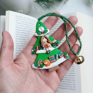 Semn de carte - crăciun - cadouri de moș crăciun - cadouri de moș crăciun - Artynos.ro