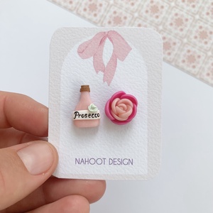 Cercei Prosecco, Bijuterii, Cercei, Cercei cu figurine, , ARTYNOS