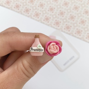 Cercei Prosecco - bijuterii - cercei - cercei cu figurine - Artynos.ro