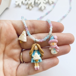 Colier Winter Feeria - crăciun - cadouri de moș crăciun - cadouri de moș crăciun - Artynos.ro