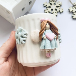 Suport lumanare Angelic Fairy - crăciun - cadouri de moș crăciun - cadouri de moș crăciun - Artynos.ro